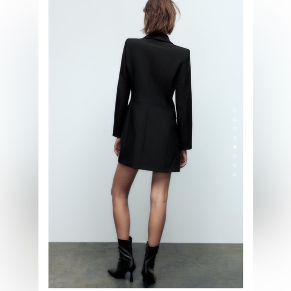 NWT Zara Double Breasted Blazer, size M - Picture 7 of 13